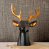 Royal Reindeer Head with Copper Horns - The Earth Store - home decor